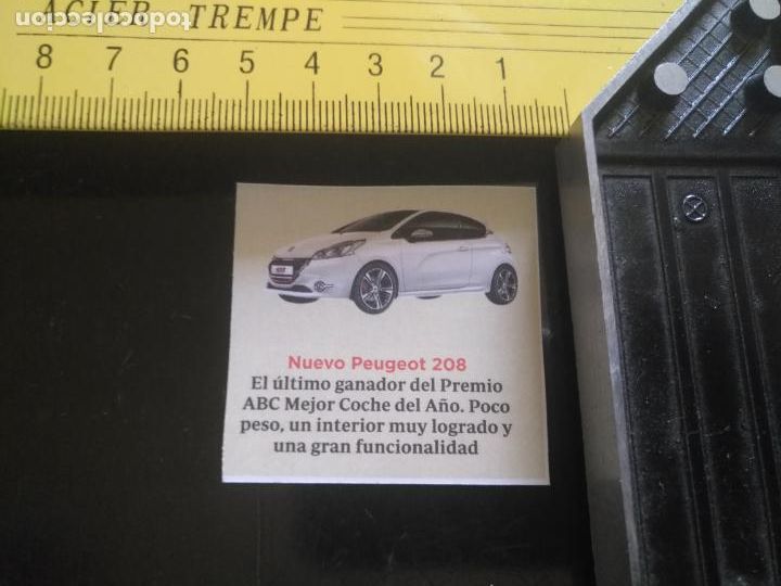 Otros Art&iacute;culos de Coleccionismo en Papel: RECORTE DE PRENSA O REVISTA - COCHE PEUGEOT 208