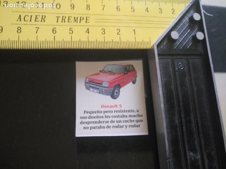 Outros artigos de papel: RECORTE DE PRENSA O REVISTA - COCHE RENAULD 5