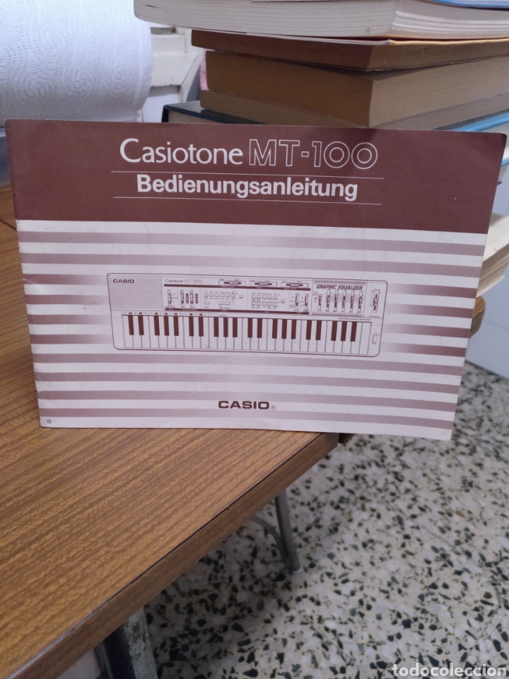 Otros Art&iacute;culos de Coleccionismo en Papel: Casiotone MT-100 MANUAL