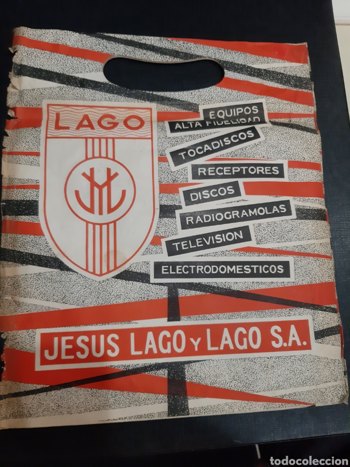 Outros artigos de papel: Bolsa discos Jos&eacute; Lago y Lago sa Lugo