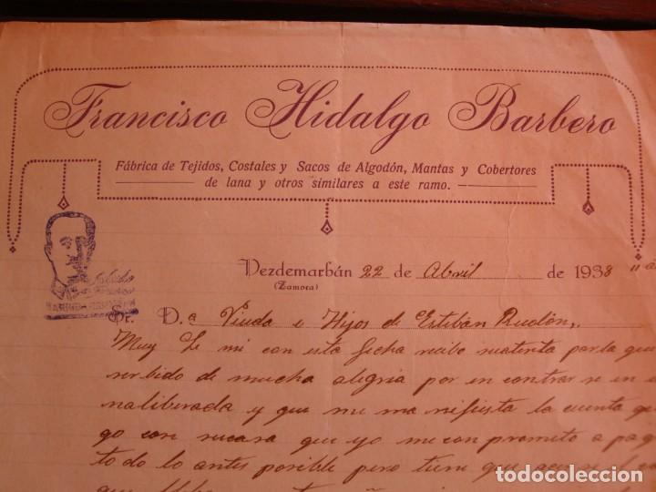 Otros art&iacute;culos de coleccionismo en papel: CARTA DEL 1.938 - Foto 1