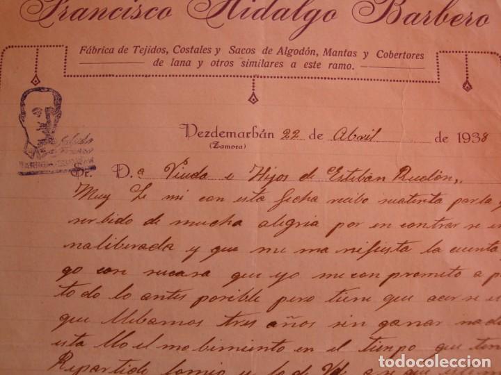 Otros art&iacute;culos de coleccionismo en papel: CARTA DEL 1.938 - Foto 2