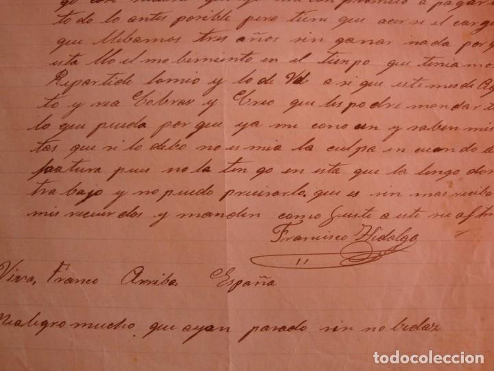 Otros art&iacute;culos de coleccionismo en papel: CARTA DEL 1.938 - Foto 3