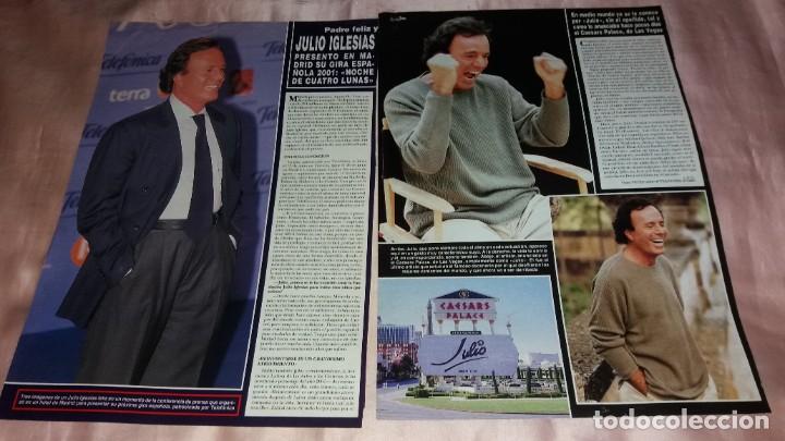 Otros Art&iacute;culos de Coleccionismo en Papel: julio iglesias - 16 paginas spanish clippings - ver fotos