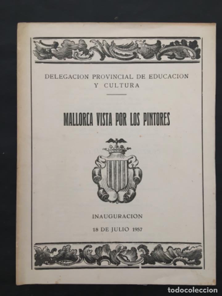 Otros art&iacute;culos de coleccionismo en papel: MALLORCA VISTA POR LOS PINTORES, 1957
