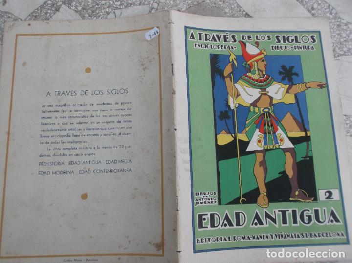 Otros Art&iacute;culos de Coleccionismo en Papel: enciclopedia dibujos y pintura,a traves de los siglos ,edad antigua n&ordm; 2, antonio jimenez,