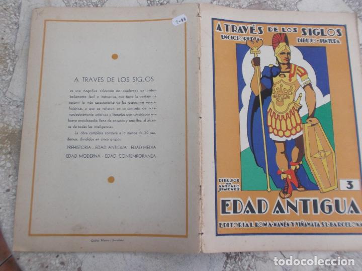 Otros Art&iacute;culos de Coleccionismo en Papel: enciclopedia dibujos y pintura,a traves de los siglos ,edad antigua n&ordm; 3, antonio jimenez,