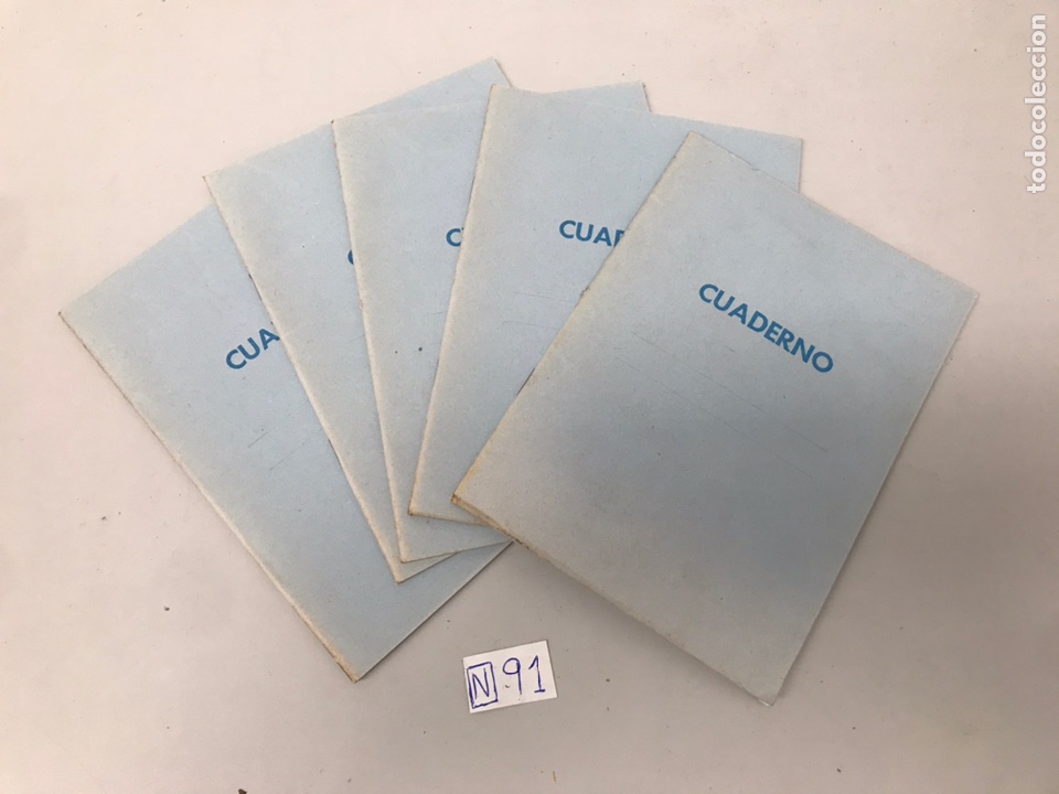 Otros Art&iacute;culos de Coleccionismo en Papel: ANTIGUOS CUADERNOS CUADRICULADOS