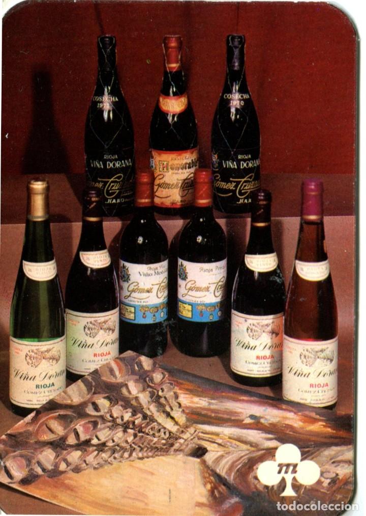 Otros art&iacute;culos de coleccionismo en papel: TARJETA PUBLICIDAD BODEGAS GOMEZ CRUZADO CLASIFICACI&Oacute;N A&Ntilde;ADAS AL DORSO