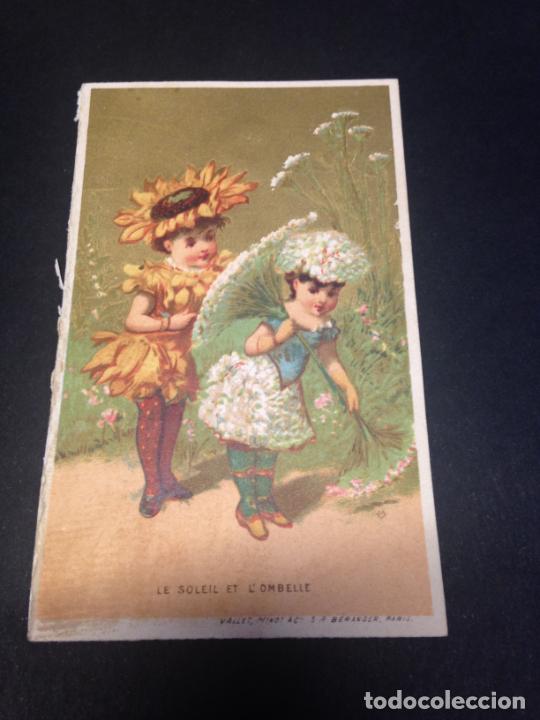 Otros Art&iacute;culos de Coleccionismo en Papel: Medio programa musical. Le soleil et l'ombelle .A&ntilde;os 1880/90