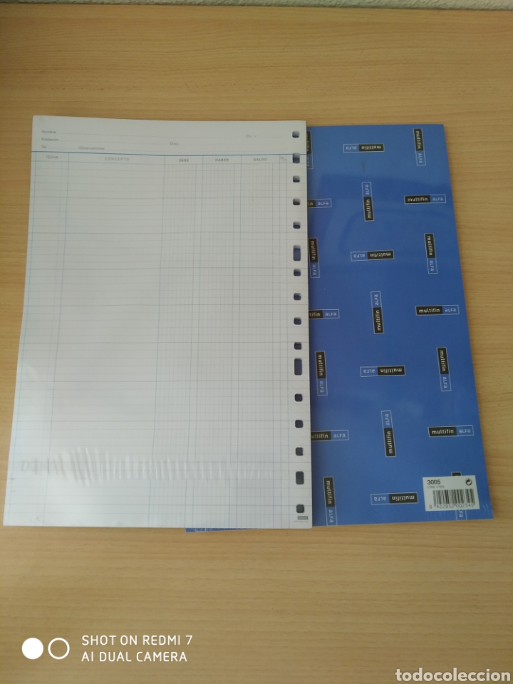 Sammelleidenschaft Andere Papierartikel: 2 recambio multifin cuentas corrientes 3005. Nuevo Precintado