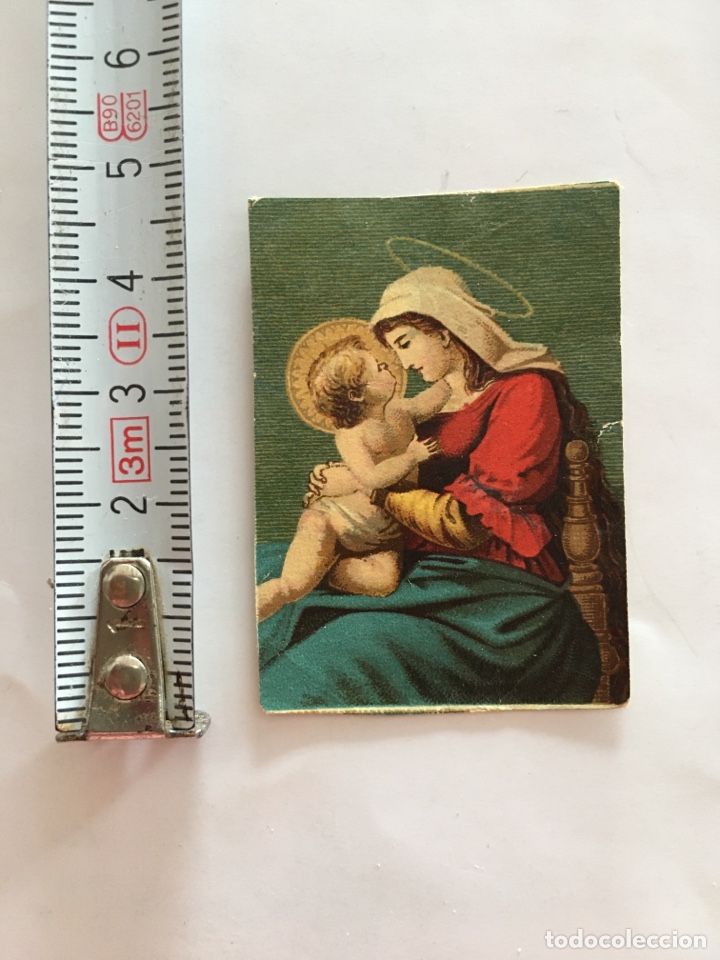 Otros art&iacute;culos de coleccionismo en papel: ESTAMPA RELIGIOSA. VIRGEN MAR&Iacute;A Y NI&Ntilde;O JES&Uacute;S.
