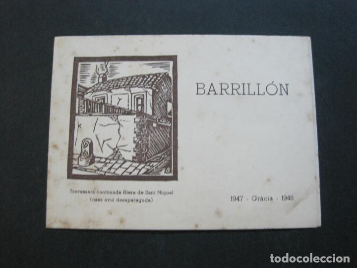 Sammelleidenschaft Andere Papierartikel: BARCELONA-GRACIA-BARRILLON-TRAVESSERA CANTONADA RIERA SANT MIQUEL 1947 1948-VER FOTOS-(V-21.079)