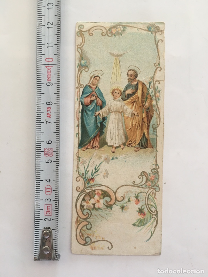 Altri oggetti di carta: ESTAMPA RELIGIOSA. SAGRADA FAMILIA.