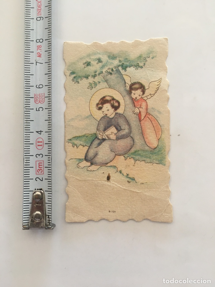 Otros art&iacute;culos de coleccionismo en papel: ESTAMPA RELIGIOSA. NI&Ntilde;O JES&Uacute;S Y &Aacute;NGEL.