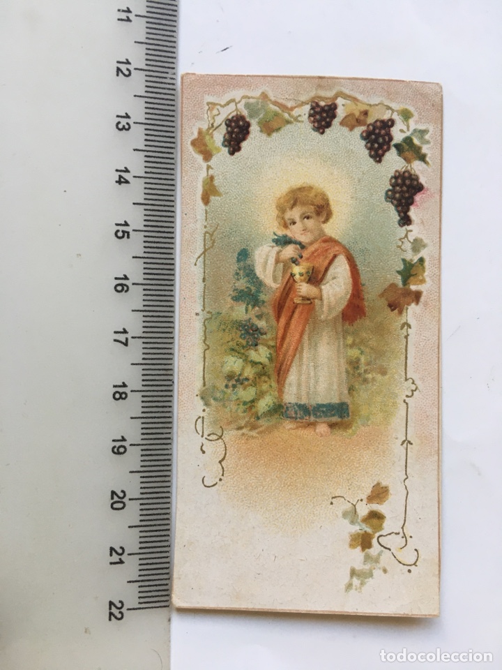 Otros art&iacute;culos de coleccionismo en papel: ESTAMPA RELIGIOSA. NI&Ntilde;O JES&Uacute;S, SANGRE DE CRISTO.
