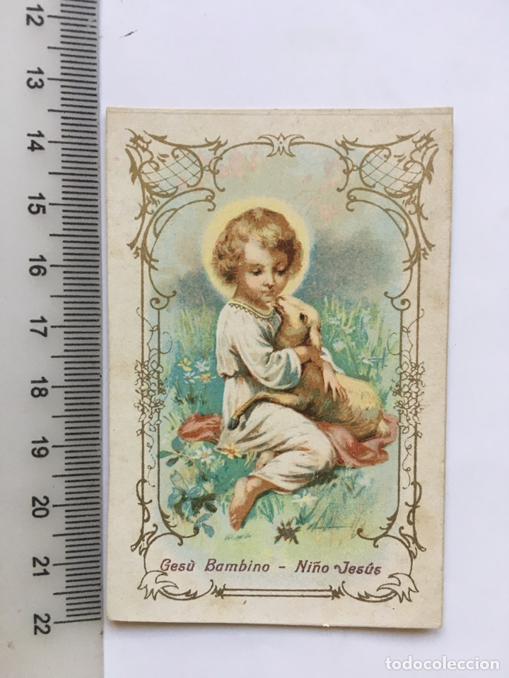 Altri oggetti di carta: ESTAMPA RELIGIOSA. GESU BAMBINO. NI&Ntilde;O JES&Uacute;S.