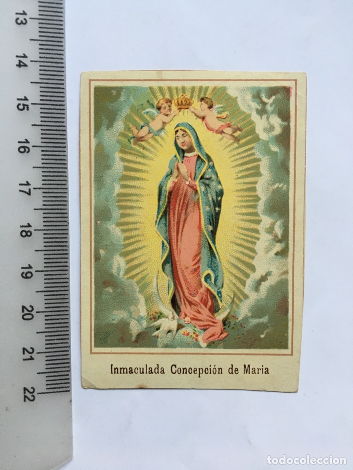 Otros art&iacute;culos de coleccionismo en papel: ESTAMPA RELIGIOSA. INMACULADA CONCEPCI&Oacute;N DE MAR&Iacute;A.