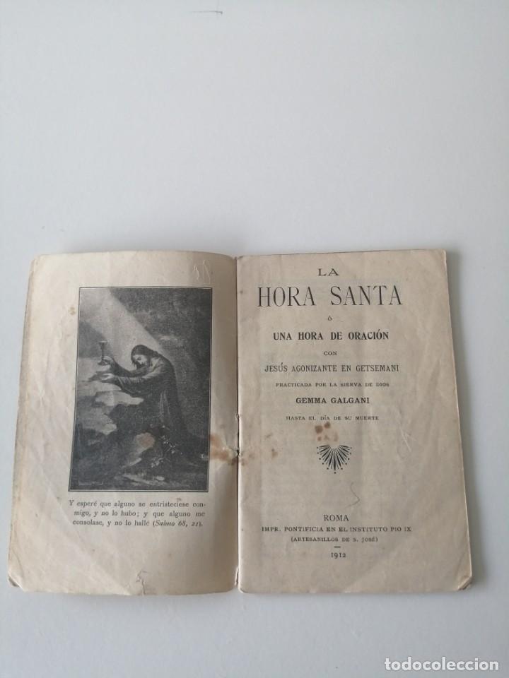 Otros art&iacute;culos de coleccionismo en papel: La hora santa 1912 - Foto 2