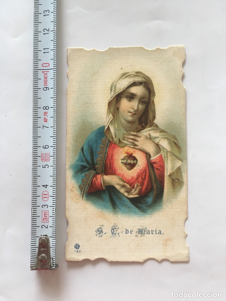 Sammelleidenschaft Andere Papierartikel: ESTAMPA RELIGIOSA. S. C. DE MAR&Iacute;A.