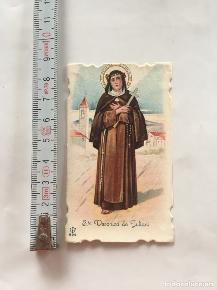 Sammelleidenschaft Andere Papierartikel: ESTAMPA RELIGIOSA. STA. VER&Oacute;NICA DE JULIANI.