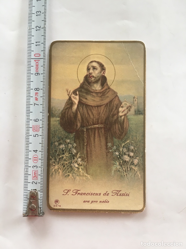 Otros Art&iacute;culos de Coleccionismo en Papel: ESTAMPA RELIGIOSA. S. FRANCISCUS DE ASSISI.