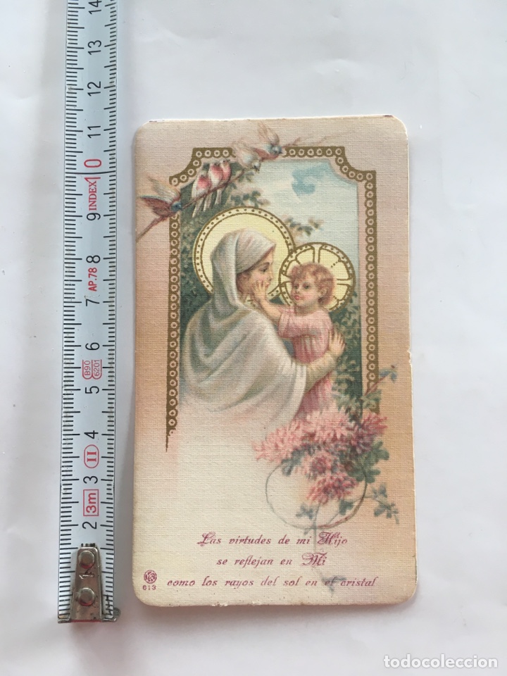 Otros Art&iacute;culos de Coleccionismo en Papel: ESTAMPA RELIGIOSA. VIRGEN CON EL NI&Ntilde;O.
