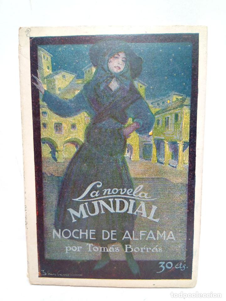 Altri oggetti di carta: BORRAS, Tom&aacute;s - Noche de alfama / Ilustraciones de Barbero