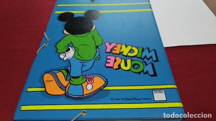 Otros art&iacute;culos de coleccionismo en papel: Carpeta clasificador walt disney company 1988 ( Mickey Mouse ) Cuidada