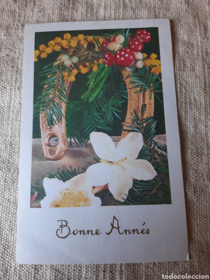 Collectionnisme Papier divers: FELICITACI&Oacute;N NAVIDE&Ntilde;A BONNE ANNEE BELGICA