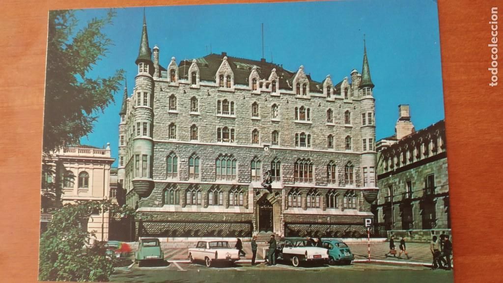 Otros Art&iacute;culos de Coleccionismo en Papel: CAJA DE AHORROS Y MONTE DE PIEDAD DE LEON PUBLICIDAD NUEVA OFICINA PUENTE CASTRO COCHES SEAT CITROEN