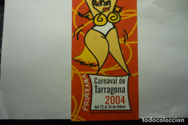 Otros art&iacute;culos de coleccionismo en papel: programa actos carnaval tarragona 2004 10 pag