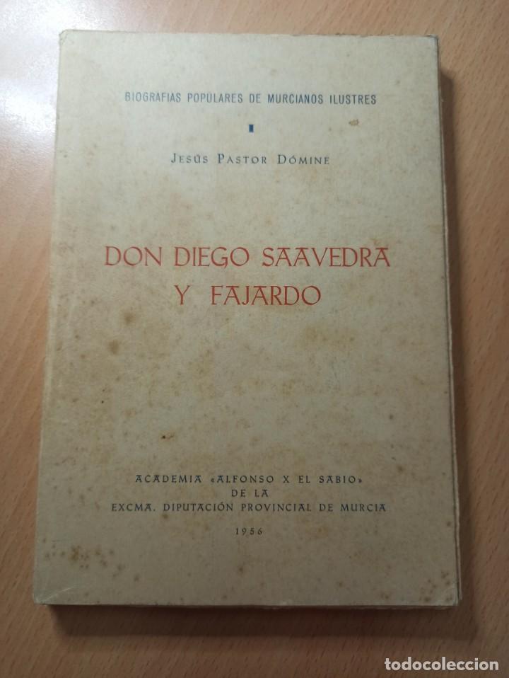 Outros artigos de papel: BIOGRAFIAS POPULARES DON DIEGO SAAVEDRA Y FAJARDO MURCIA 1956