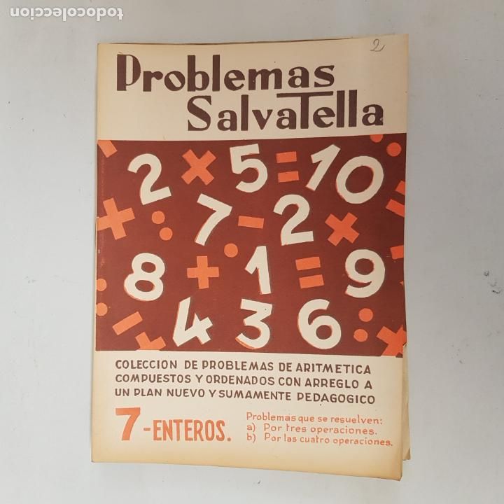 Sammelleidenschaft Andere Papierartikel: PROBLEMAS SALVATELLA N&Uacute;MERO 7 - enteros - SIN USO A&Ntilde;Os 1960 - tdkc37
