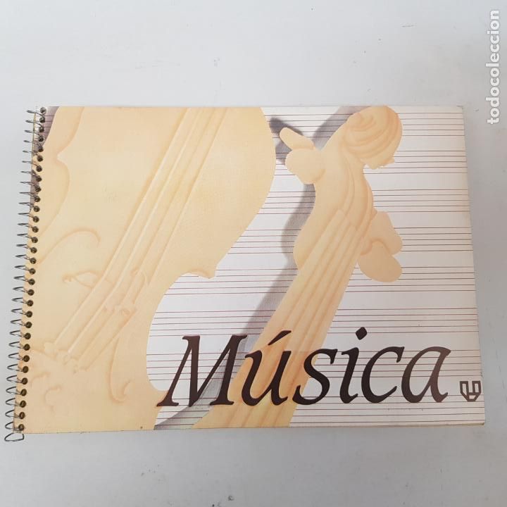 Altri oggetti di carta: Cuaderno musica - espiral - unipapel - a&ntilde;os 80 A ESTRENAR.- tdkc37
