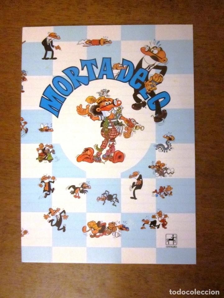 Otros Art&iacute;culos de Coleccionismo en Papel: Modelo 2. Cuaderno o Libreta escolar cuartilla A5 Mortadelo y Filemon. Ed. Centauro. A&ntilde;o 1987. Nueva