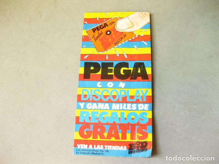 Otros art&iacute;culos de coleccionismo en papel: ALBUM PEGA CON DISCOPLAY Y GANA MILES DE REGALOS - TIENDAS BID