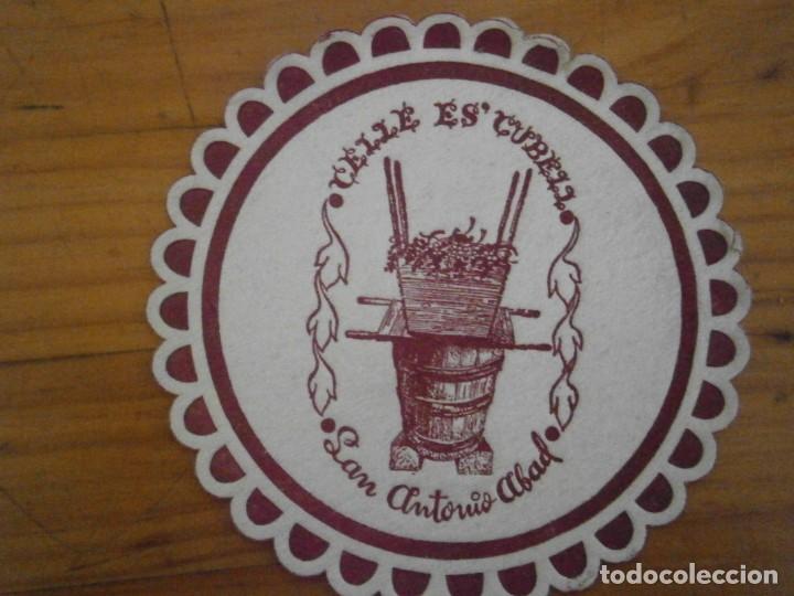 Otros Art&iacute;culos de Coleccionismo en Papel: POSABASOS, A&Ntilde;OS 40/50. CELLE ES`CUBELL SAN ANTONIO ABAD