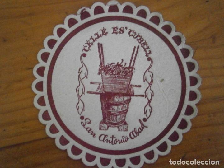 Otros Art&iacute;culos de Coleccionismo en Papel: POSABASOS, A&Ntilde;OS 40/50. CELLE ES`CUBELL, SAN ANTONIO ABAD