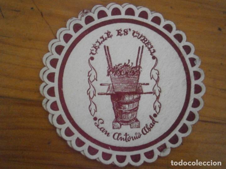 Otros Art&iacute;culos de Coleccionismo en Papel: POSABASOS, A&Ntilde;OS 40/50. CELLE ES`CUBELL SAN ANTONIO ABAD