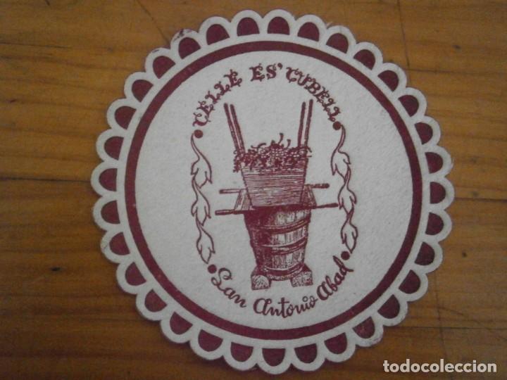 Otros Art&iacute;culos de Coleccionismo en Papel: POSABASOS, A&Ntilde;OS 40/50. CELLE ES`CUBELL SAN ANTONIO ABAD