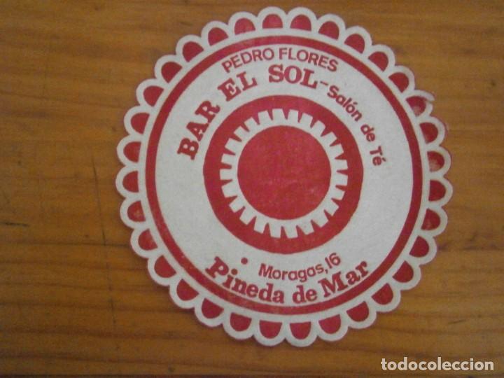 Sammelleidenschaft Andere Papierartikel: POSABASOS, A&Ntilde;OS 40/50. BAR EL SOL. SALON DE TE. PINEDA DE MAR
