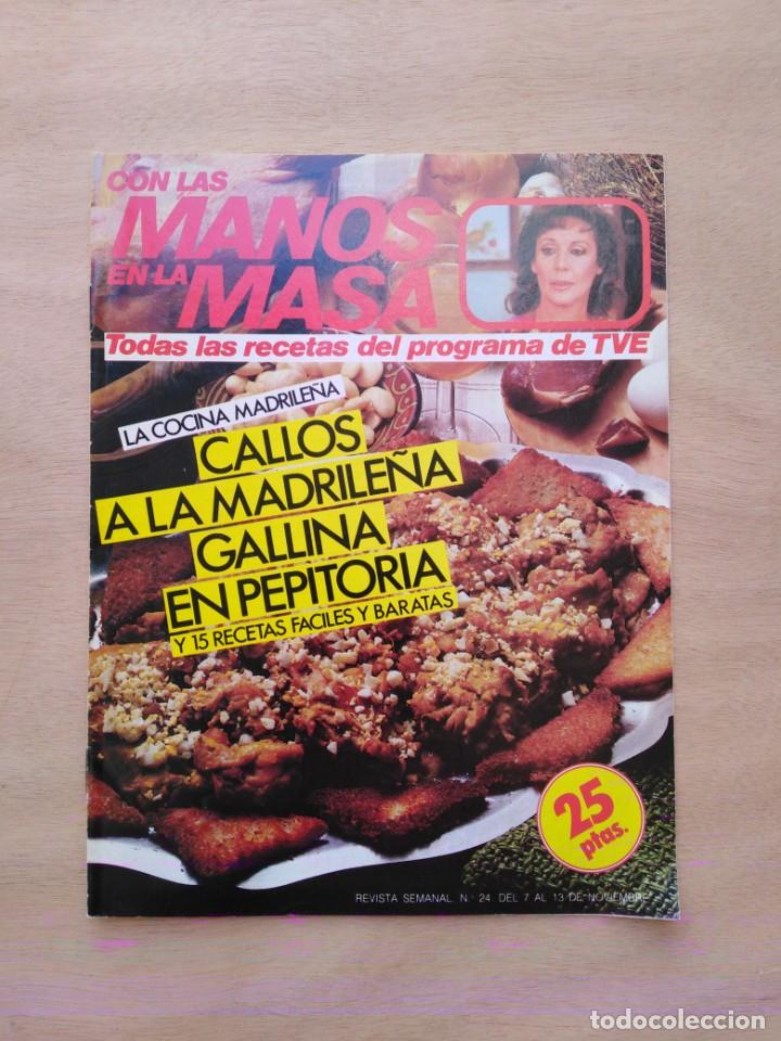 Otros art&iacute;culos de coleccionismo en papel: Revista con Las manos en la Masa - n&ordm; 24