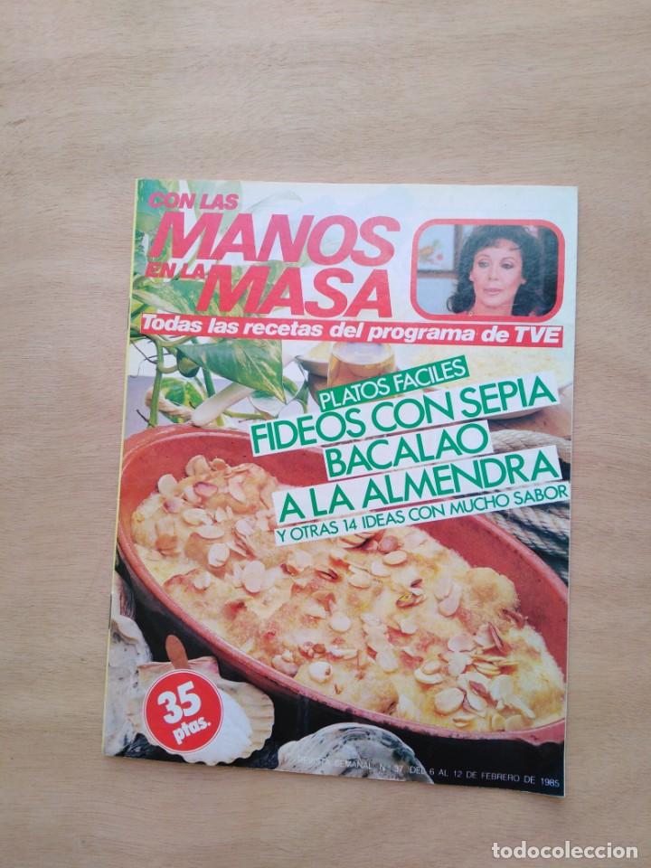 Otros Art&iacute;culos de Coleccionismo en Papel: Revista con Las manos en la Masa - n&ordm; 37