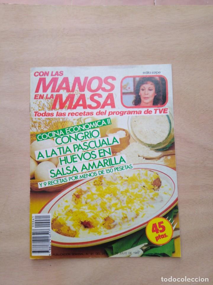 Otros Art&iacute;culos de Coleccionismo en Papel: Revista con Las manos en la Masa - n&ordm; 61
