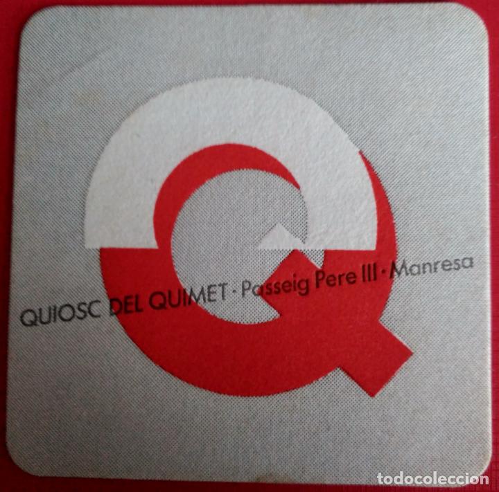 Otros art&iacute;culos de coleccionismo en papel: POSAVASOS - PUB QUIOSC DEL QUIMET (MANRESA) A&Ntilde;OS 80