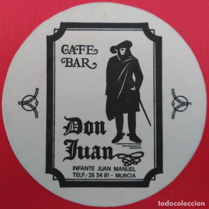 Otros art&iacute;culos de coleccionismo en papel: POSAVASOS - CAFE BAR DON JUAN (MURCIA) - A&Ntilde;OS 80