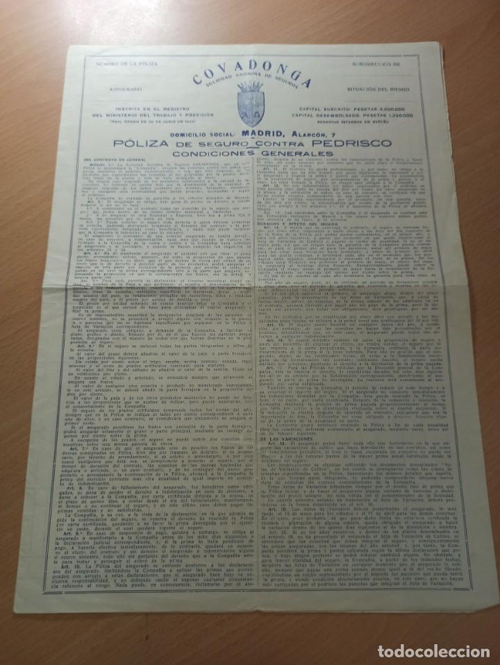 Paper Collecting Others: SOCIEDAD ANONIMA SEGUROS COVADONGA MADRID