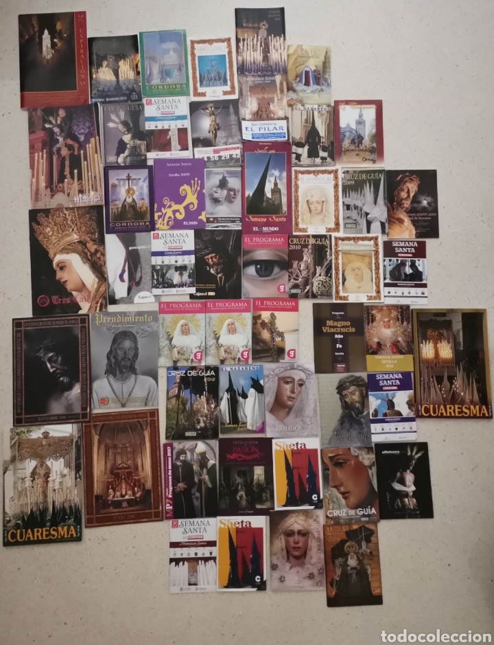 Otros Art&iacute;culos de Coleccionismo en Papel: Pack revistas programas semana santa sevilla, cordoba, carmona, ecija