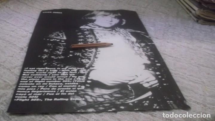 Otros Art&iacute;culos de Coleccionismo en Papel: RECORTE A&Ntilde;OS 80 - BRIAN JONES (GUITARRISTA THE ROLLING STONES).ATRAS SAN SHERPARD & JESSICA LANGE
